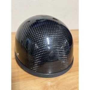 Advanced Carbon Composites Ext-003 Vintage Motorcycle Helmet / Skull Cap Small